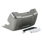 HR3 Billet Silver / Vivid Black Water Pump Cover For Harley Touring Models 14-16